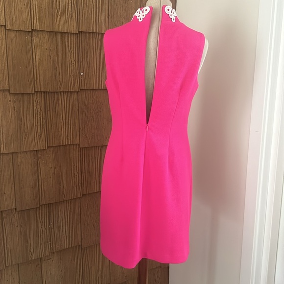 Vince Camaro Hot Pink Sheath Dress size 6 - Picture 5 of 8